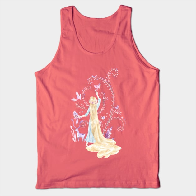 princess 7 Tank Top by littlemoondance